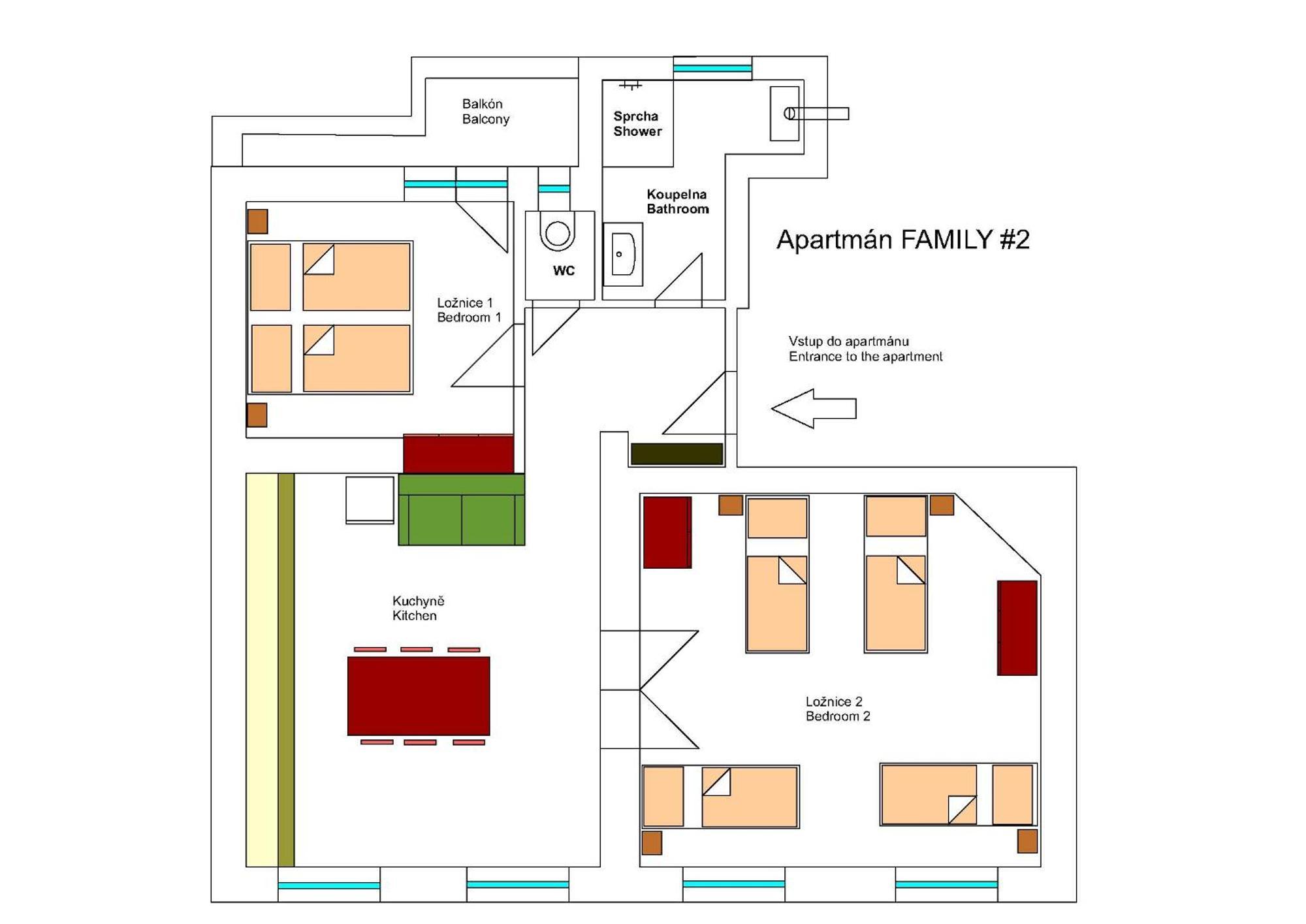 Apartmany Pod Divadlem زنويمو المظهر الخارجي الصورة